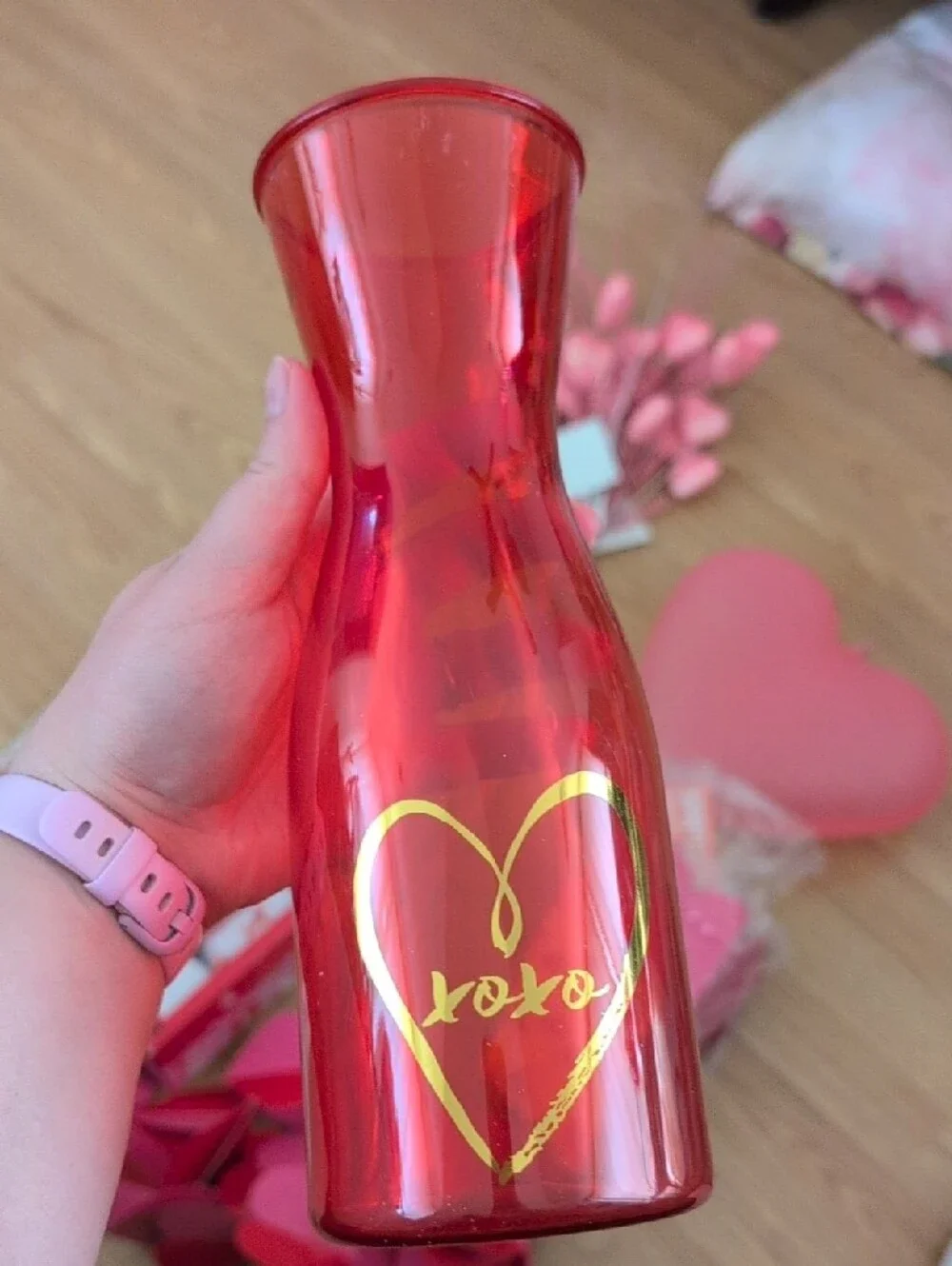Valentine Pink Heart Party Kit - Assorted Pink Decorations